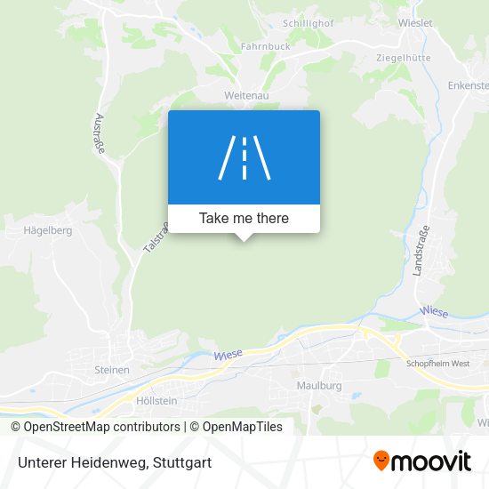 Карта Unterer Heidenweg