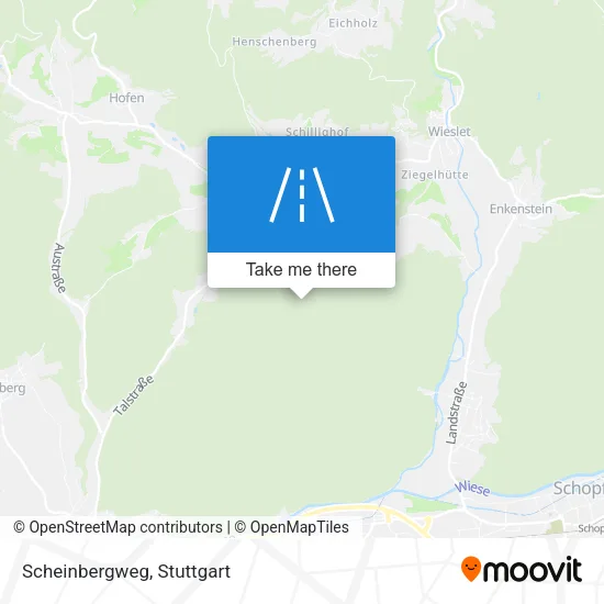 Карта Scheinbergweg