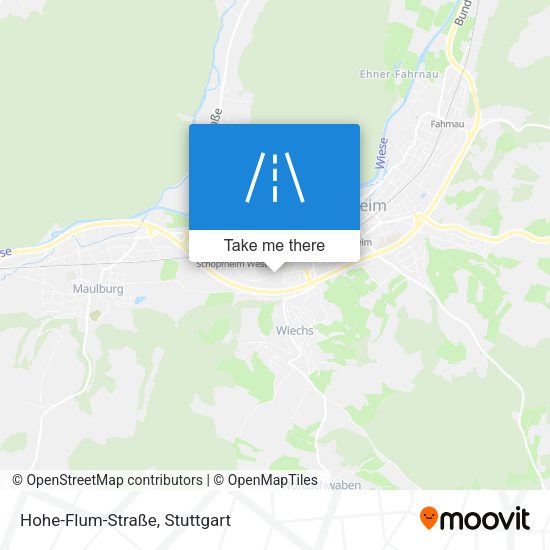 Hohe-Flum-Straße map