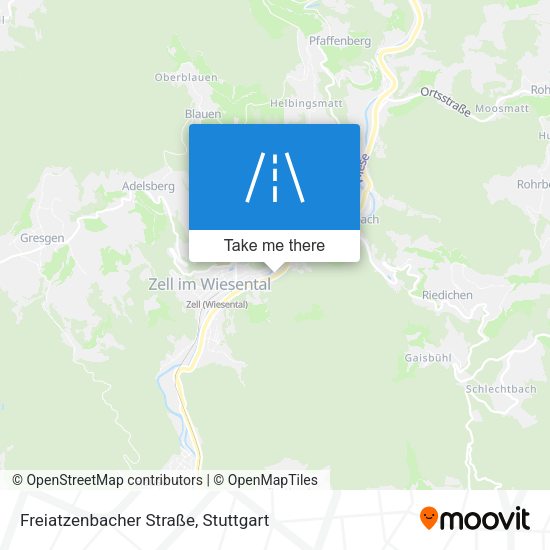 Freiatzenbacher Straße map