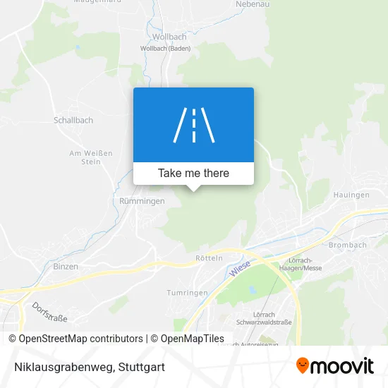 Карта Niklausgrabenweg