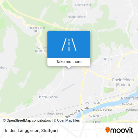 In den Langgärten map