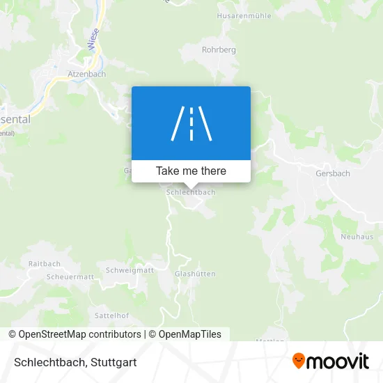 Schlechtbach map