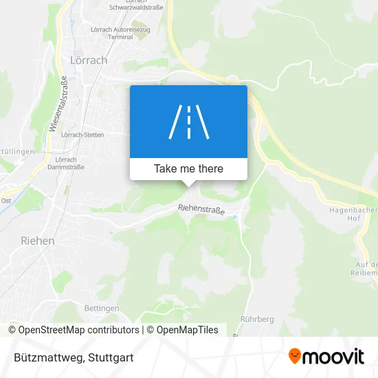 Карта Bützmattweg