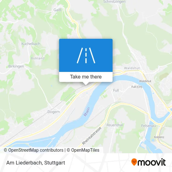 Карта Am Liederbach