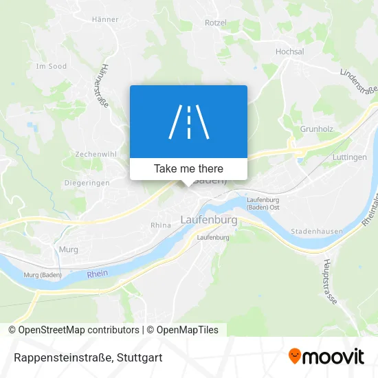 Карта Rappensteinstraße