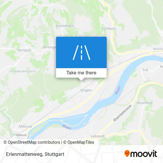 Карта Erlenmattenweg