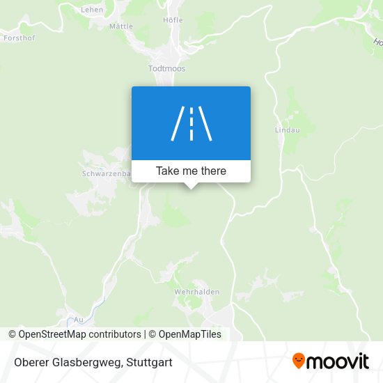 Oberer Glasbergweg map