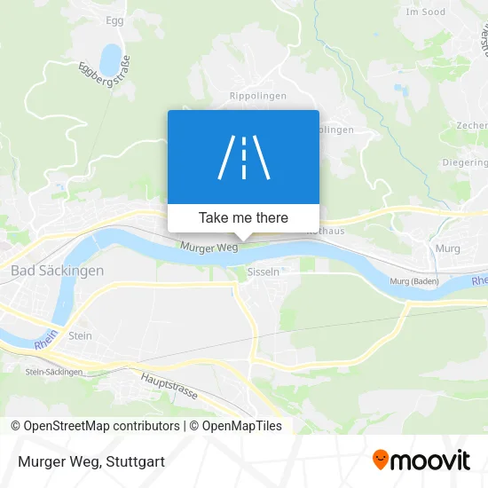 Карта Murger Weg