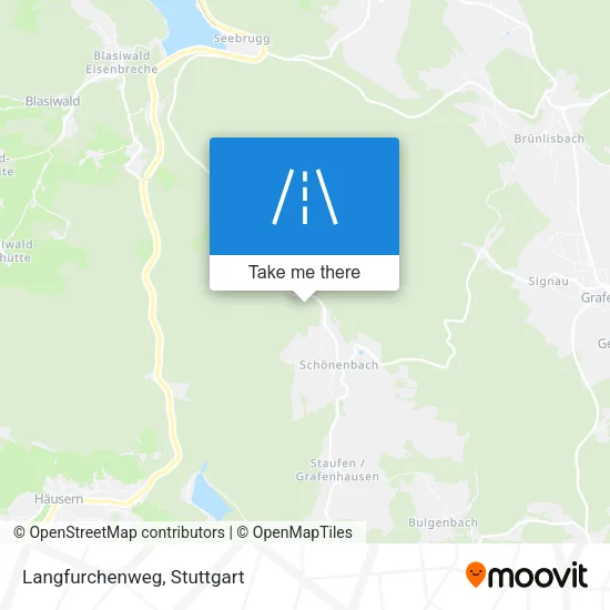 Карта Langfurchenweg