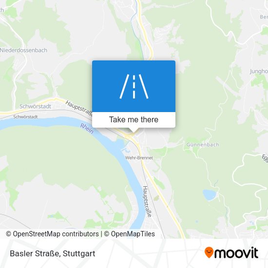 Basler Straße map