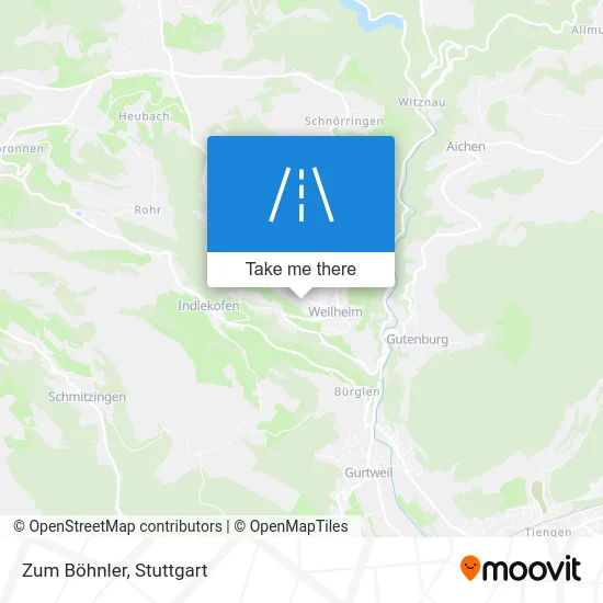 Карта Zum Böhnler