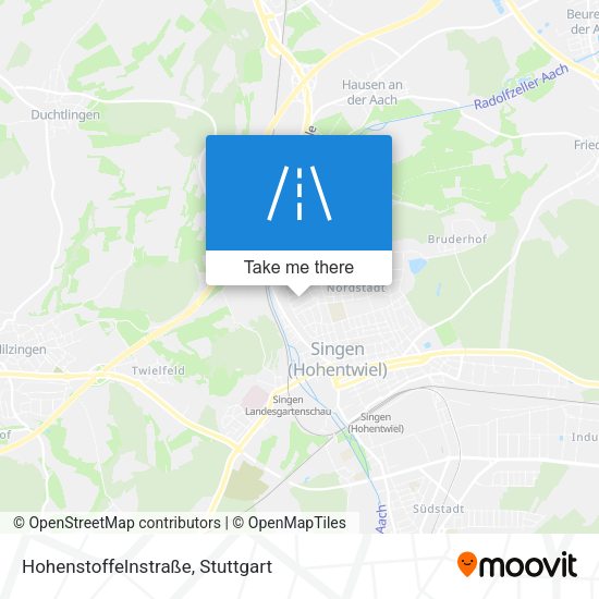 Hohenstoffelnstraße map