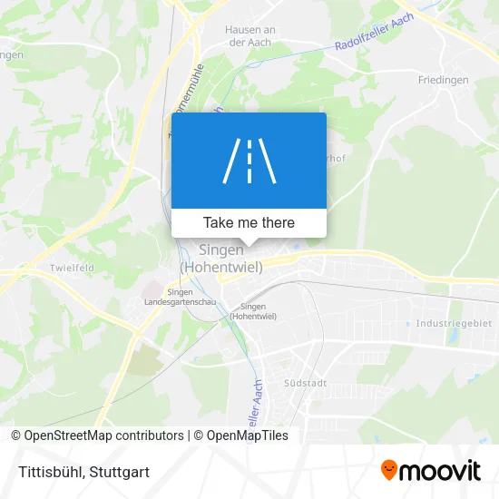 Карта Tittisbühl