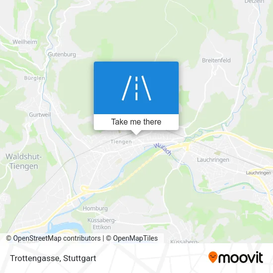 Карта Trottengasse
