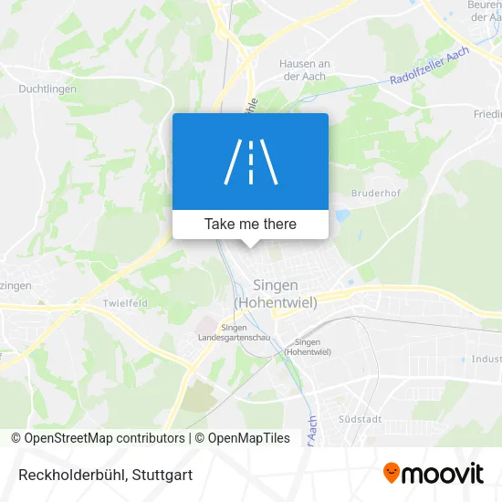 Карта Reckholderbühl
