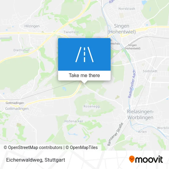 Карта Eichenwaldweg