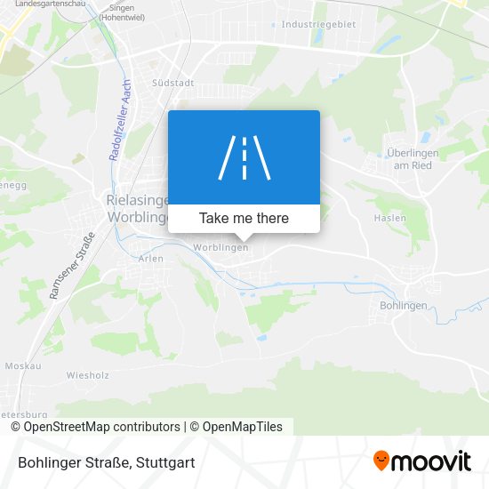 Bohlinger Straße map