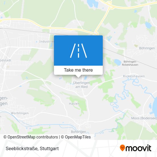 Seeblickstraße map