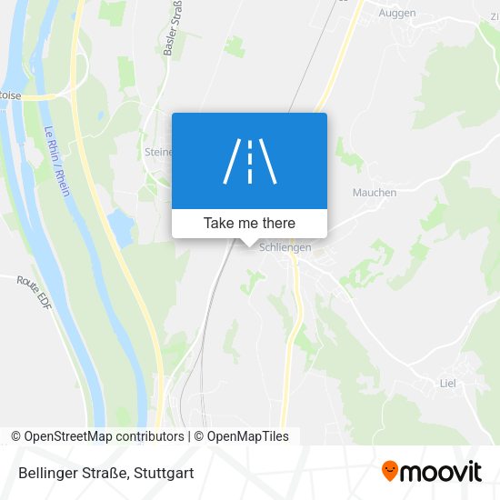 Bellinger Straße map