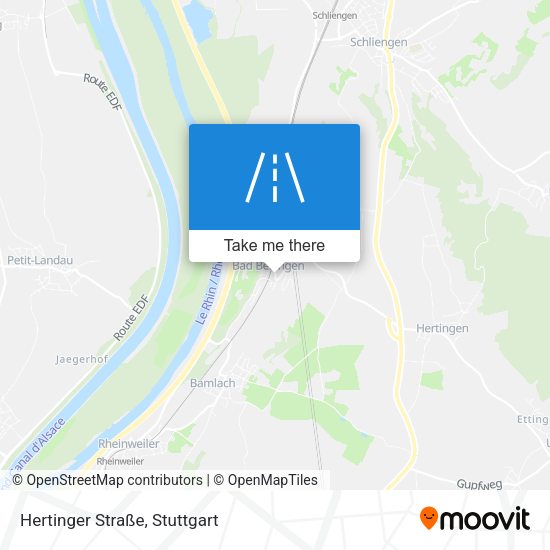 Hertinger Straße map
