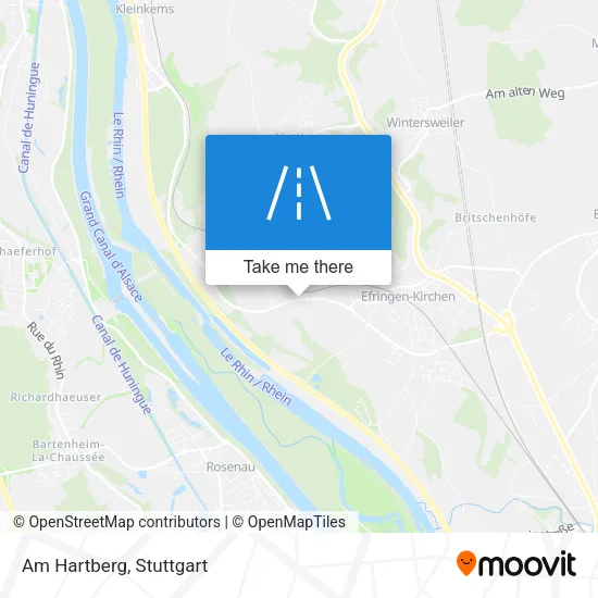 Карта Am Hartberg