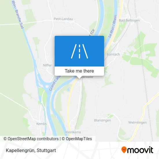Карта Kapellengrün