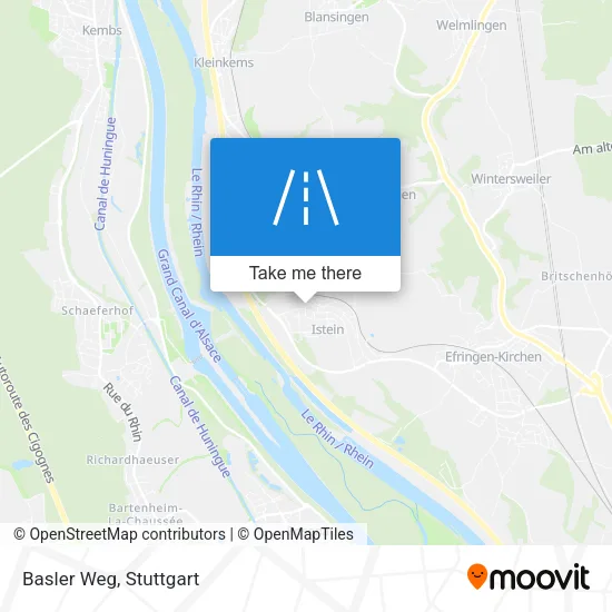 Карта Basler Weg
