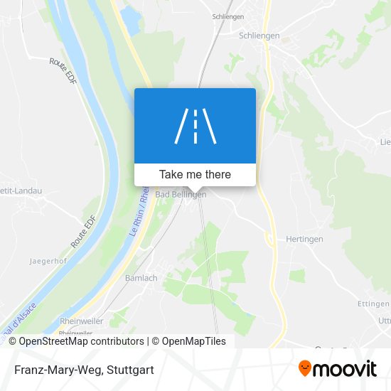 Franz-Mary-Weg map