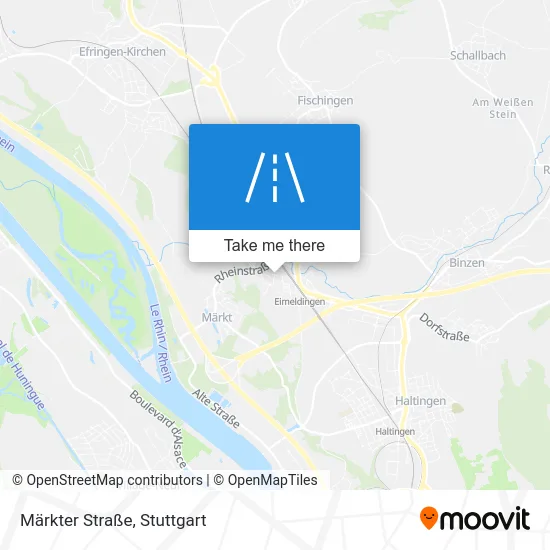 Карта Märkter Straße