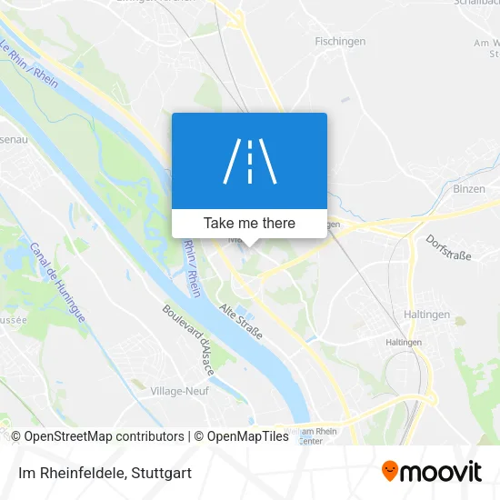 Карта Im Rheinfeldele