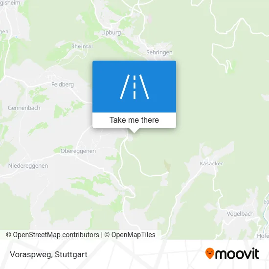 Карта Voraspweg