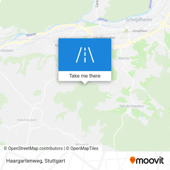 Карта Haargartenweg
