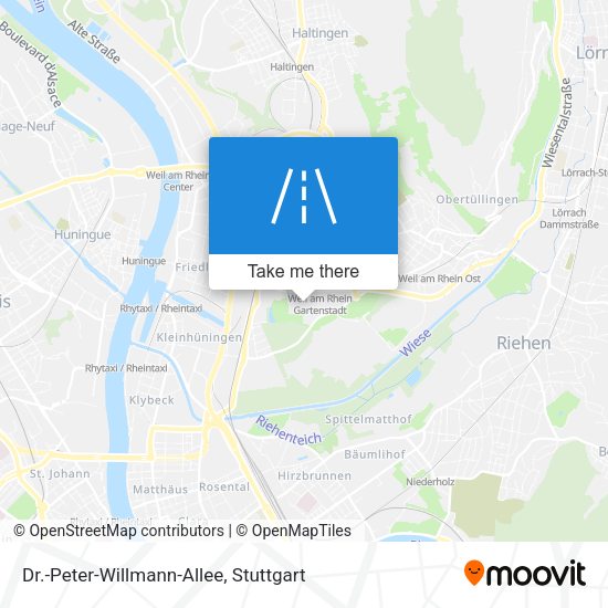 Dr.-Peter-Willmann-Allee map
