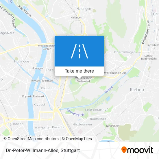 Карта Dr.-Peter-Willmann-Allee