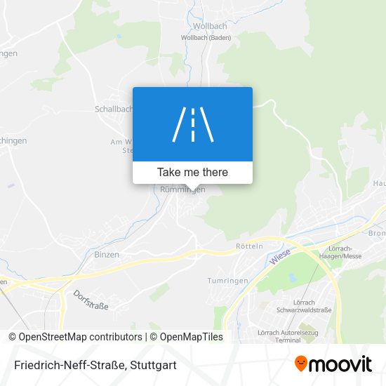 Friedrich-Neff-Straße map