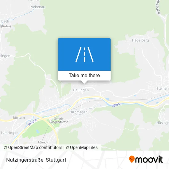 Карта Nutzingerstraße