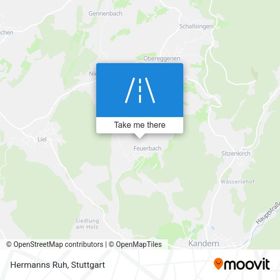 Карта Hermanns Ruh