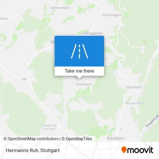 Карта Hermanns Ruh