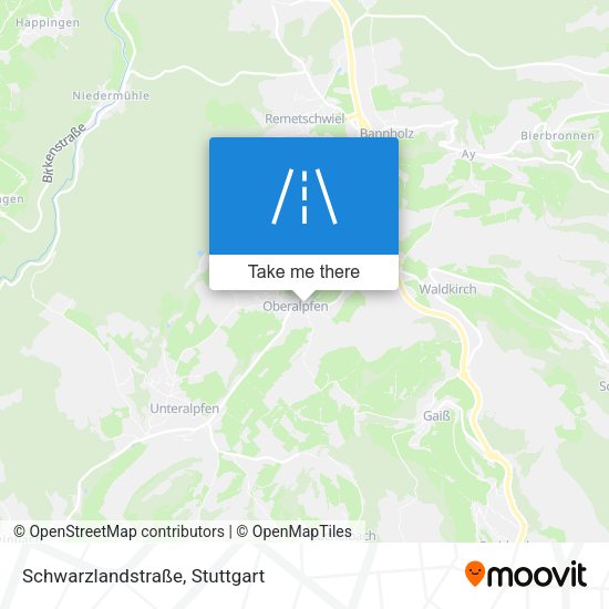 Schwarzlandstraße map