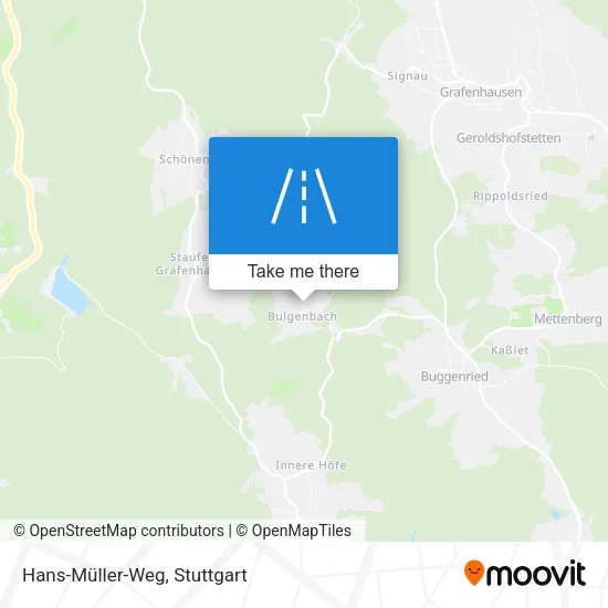 Карта Hans-Müller-Weg