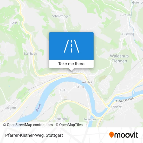 Pfarrer-Kistner-Weg map
