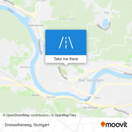 Карта Dreiweiherweg