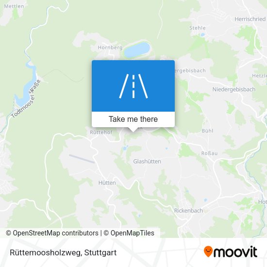 Rüttemoosholzweg map