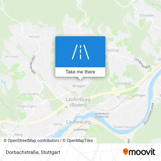 Карта Dorbachstraße