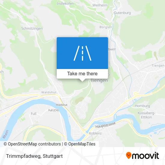 Карта Trimmpfadweg