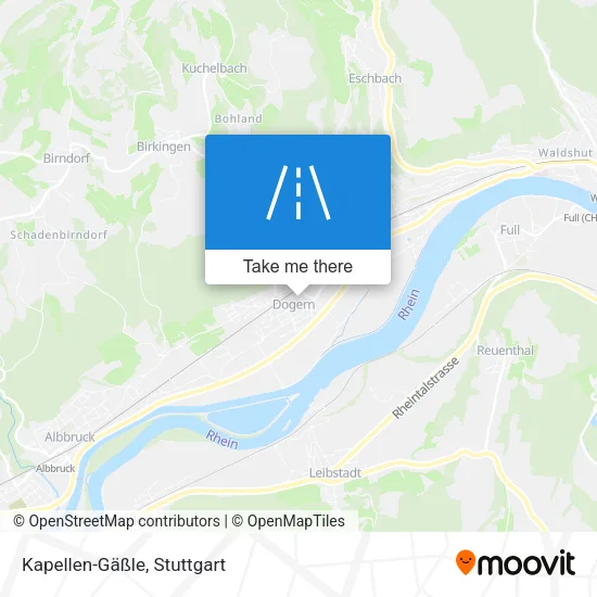 Карта Kapellen-Gäßle