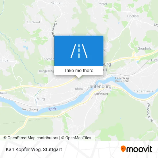 Карта Karl Köpfer Weg