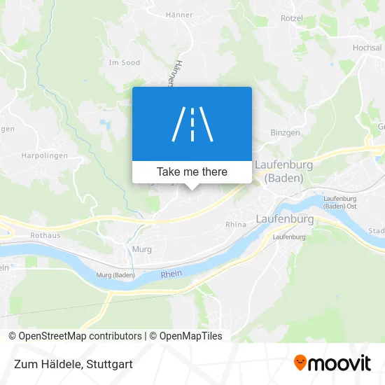 Карта Zum Häldele