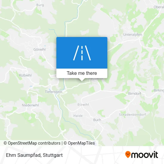 Карта Ehm Saumpfad